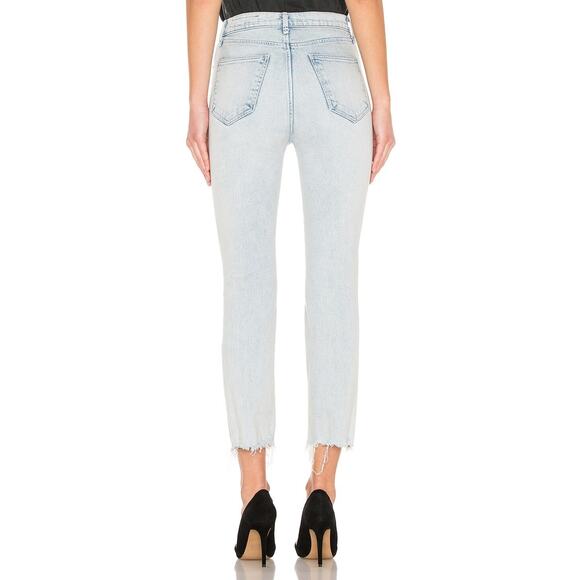 Rag & Bone Ankle Cigarette Jean Light Wash Dean Rinse Frayed Hem 26 Indie Luxe - Picture 10 of 11